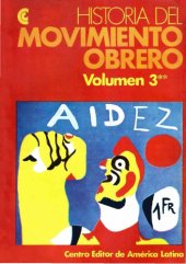 book Historia Del Movimiento Obrero Tomo 3 parte b