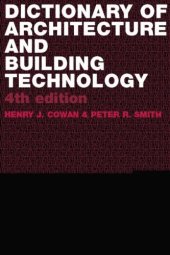 book Architecture - Dictionary of Architecture and Building Technology