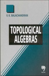 book Topological Algebras