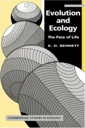book Evolution and ecology : the pace of life
