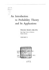 book An Introduction To Probability Theory And Its Applications