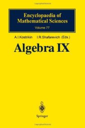 book Algebra 9.. finite groups of Lie type, finite dimensional division algebras