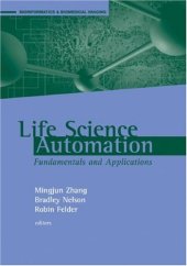 book Life science automation fundamentals and applications