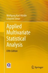 book Applied Multivariate Statistical Analysis