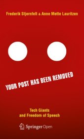 book Your Post Has Been Removed: Tech Giants And Freedom Of Speech