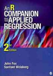 book An R companion to applied regression