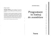 book Programare in Limbaj de Asamblare Informatica