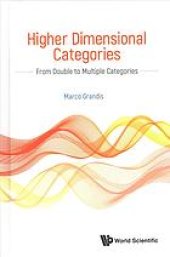 book Higher Dimensional Categories: From Double To Multiple Categories