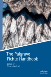 book The Palgrave Fichte Handbook