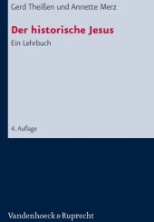 book Der historische Jesus. Ein Lehrbuch