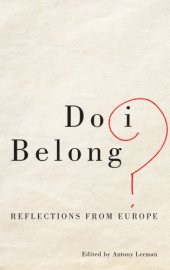 book Do I Belong? Reflections from Europe