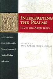 book Interpreting the Psalms: Issues and Approaches