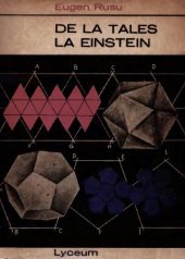 book De la Tales la Einstein Gandirea Matematica In Perspectiva Istorica