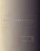 book Text Technologies: A History