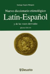 book Nuevo diccionario etimológico latín-español y de las voces derivadas