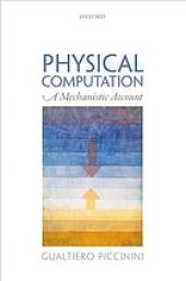 book Physical computation : a mechanistic account