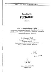 book Esentialul in Pediatrie