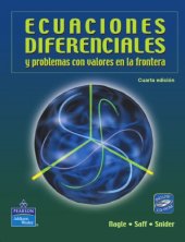 book Ecuaciones diferenciales y problemas con valores en la frontera