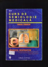 book Curs de Semiologie Medicala Aparatul Respirator