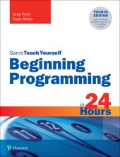 book Beginning Programming in 24 Hours, Sams Teach Yourself (4th Edition)