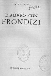 book Dialogos con Frondizi