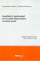 book Legalidad y legitimidad en el estado democrático constitucional