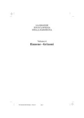 book Grande Enciclopedia della Sardegna, vol. 4 (Ennene - Grixoni)