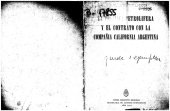 book La Política Petrolífera y el contrato con la compañía California Argentina