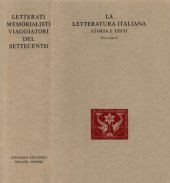 book La letteratura italiana. Storia e testi. Letterati, memorialisti e viaggiatori del Settecento