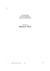 book Grande Enciclopedia della Sardegna, vol. 9 (Sibolessi - Tuia)