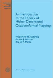 book An introduction to the theory of higher-dimensional quasiconformal mappings