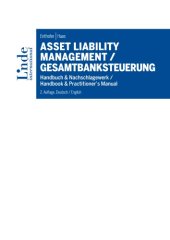 book Asset liability management = Gesamtbanksteuerung Handbuch & Nachschlagewerk