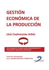 book Gestión de la producción. Modelos Lean Management.