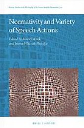 book Normativity and variety of speech actions