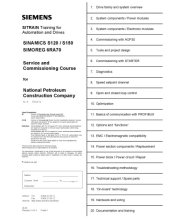 book SITRAIN Training for Automation and Drives SINAMICS S120 / S150