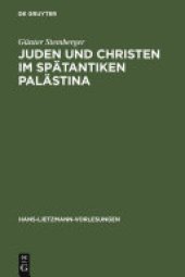 book Juden und Christen im spätantiken Palästina