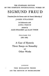 book Standard Edition of the Complete Psychological Works of Sigmund Freud