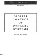 book Solutions Manual for Digital Control of Dynamic Systems