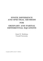 book Finite Difference & Spectral Methods for ODE & PDE