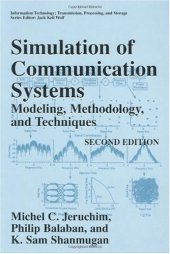 book Simulation Of Communication Systems Modeling, Methodology And Techniques