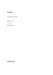 book Oracle9i Java Developers Guide (Part No. A90209-01) - (release 9.0.1)