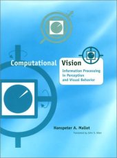 book Computational Vision, Information Processing In Perception And Visual Behavior