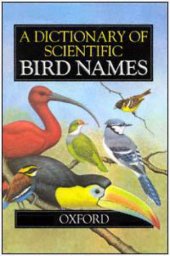 book A Dictionary of Scientific Bird Names