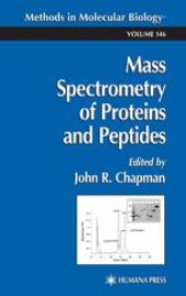 book Mass Spectrometry of Proteins and Peptides: Mass Spectrometry of Proteins and Peptides