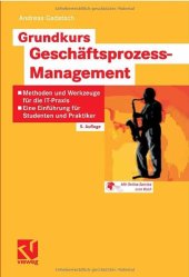 book Grundkurs Geschaftsprozess - Management