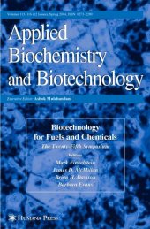 book Applied Biochemistry And Biotechnology