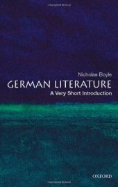 book German Literature - A Very Short Introduction