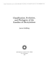 book Classification, Evolution, of the and Phylogeny of Dicotyledons