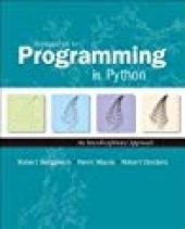 book Introduction to Programming in Python: An Interdisciplinary Approach