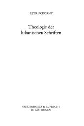 book Theologie der lukanischen Schriften